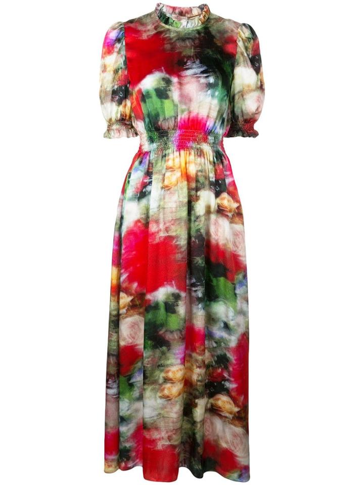 Adam Lippes All-over Print Dress - Red