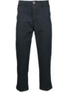 Visvim High Water Chino Trousers, Men's, Size: 2, Black, Cotton