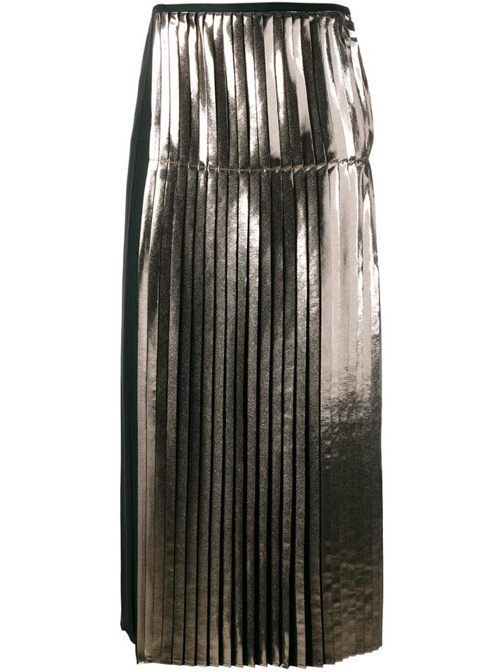 Stella Mccartney 'carmen' Skirt, Women's, Size: 38, Grey, Viscose/acetate/aluminium