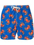 Mc2 Saint Barth Pretty Crabs Swim Shorts - Blue