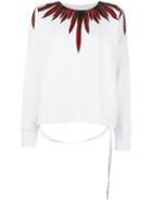 Marcelo Burlon County Of Milan Angelita Sweatshirt, Women's, Size: Small, White, Cotton