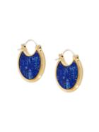 Pamela Love Mojave Lazuli Lapis Earrings - Metallic