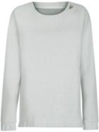 Lilly Sarti - Long Sleeves Jumper - Women - Cotton/polyester - 38, Grey, Cotton/polyester