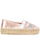 Minna Parikka Metallic Espadrilles - Pink & Purple