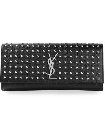 Saint Laurent 'monogramme' Studded Clutch