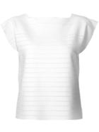 Issey Miyake Square Neck Knit Top