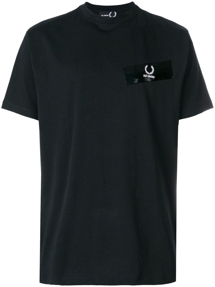 Raf Simons X Fred Perry Logo T-shirt - Black