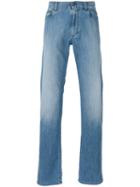 Canali - Regular Jeans - Men - Cotton/elastodiene/polyester - 52, Blue, Cotton/elastodiene/polyester