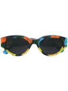 Retrosuperfuture Floral Print Sunglasses - Yellow