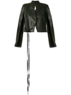 Ann Demeulemeester Cropped Biker Jacket - 99