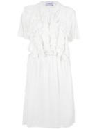 Olympiah Frilled Dress - White