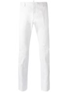 Dsquared2 Slim Fit Trousers - White