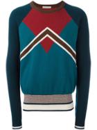 Andrea Pompilio - Crew Neck Jumper - Men - Virgin Wool - 46, Green, Virgin Wool