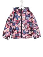 Paul Smith Junior Reversible Floral Padded Jacket, Girl's, Size: 10 Yrs, Pink