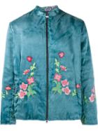 By Walid Embroidered Silk Jacket