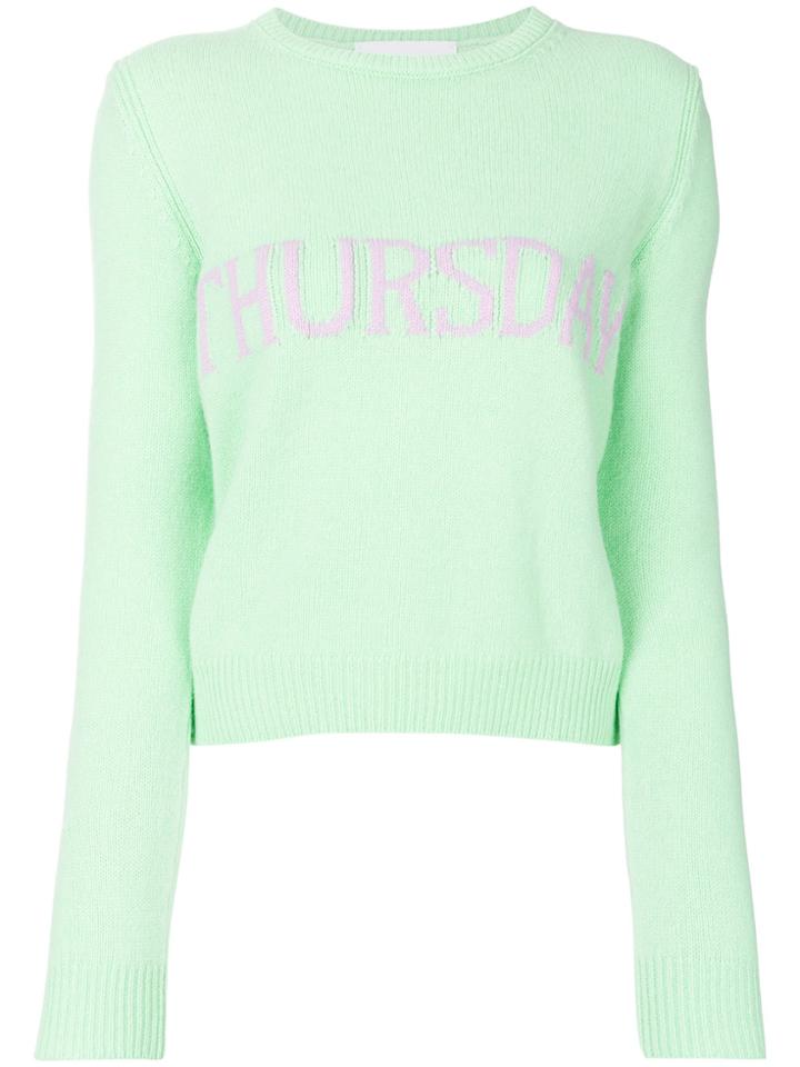 Alberta Ferretti Thursday Sweater - Green