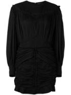 Isabel Marant Pleat Detail Mini Dress - Black