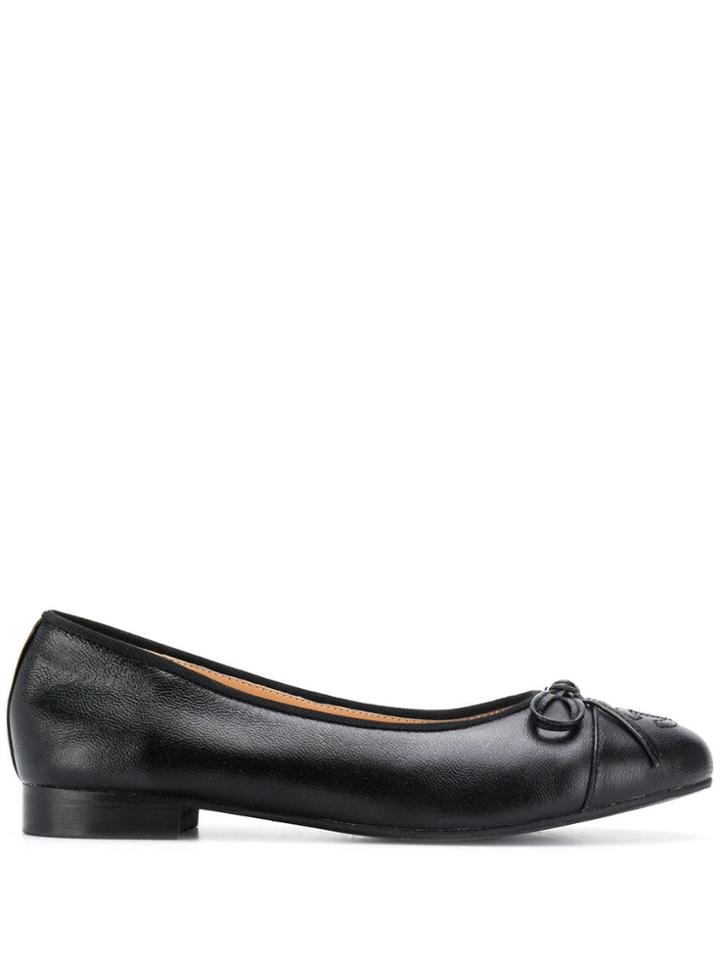Chanel Vintage 1990's Flat Ballerinas - Black