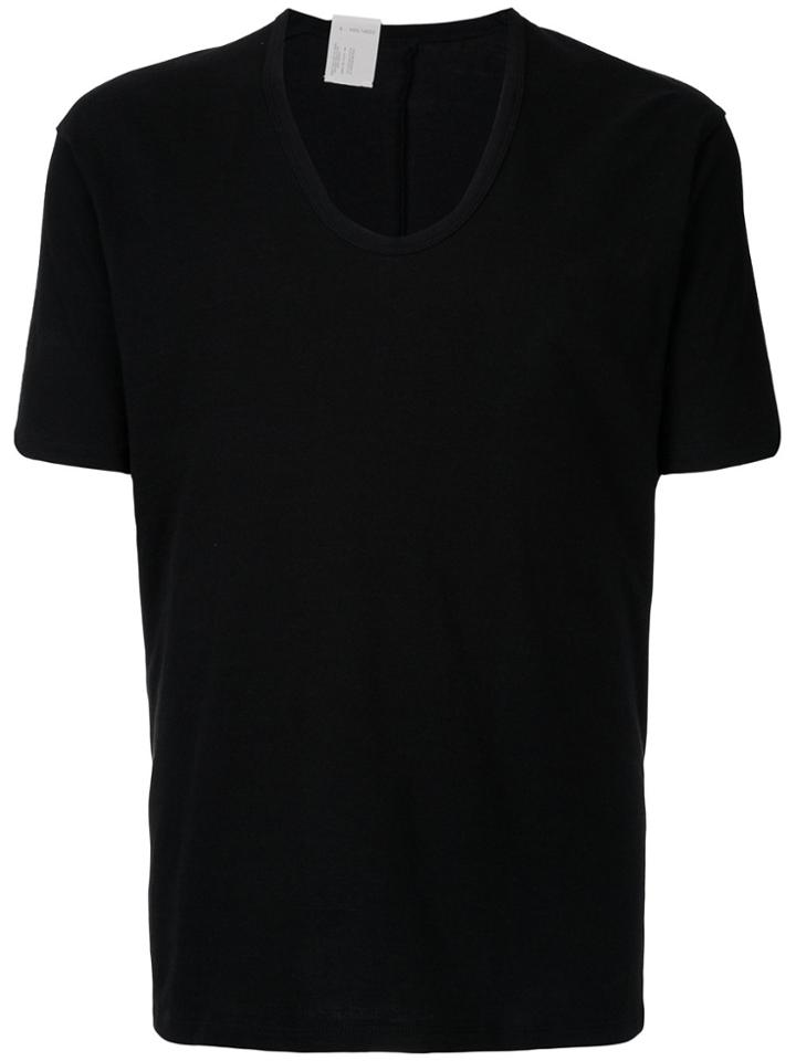 N. Hoolywood Scoop Neck T-shirt - Black