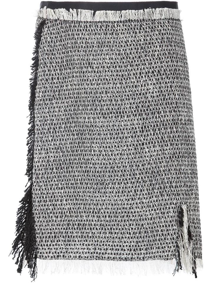 Lanvin Fringed Detail Skirt