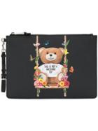 Moschino Toy Bear Clutch - Black