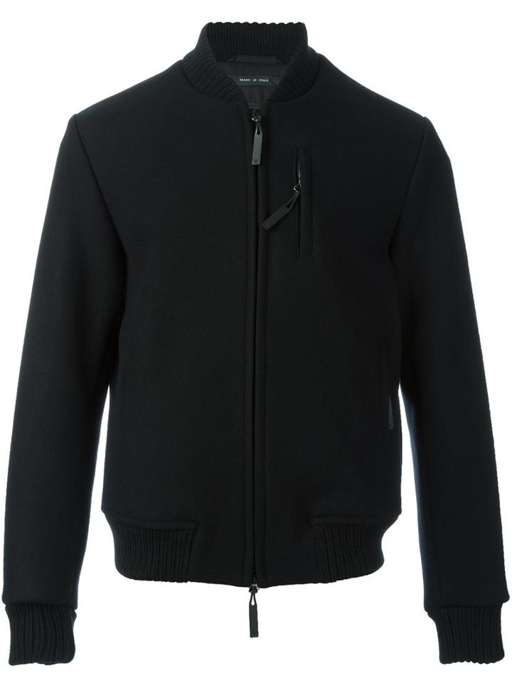 Emporio Armani Zip Up Bomber Jacket