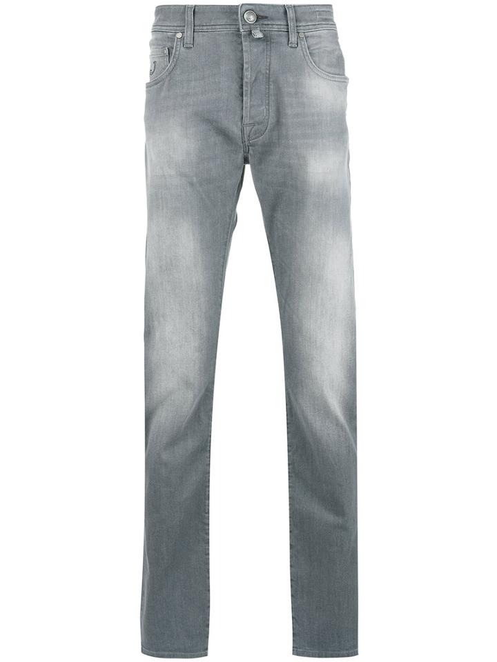 Jacob Cohen Regular Jeans, Men's, Size: 34, Grey, Cotton/spandex/elastane