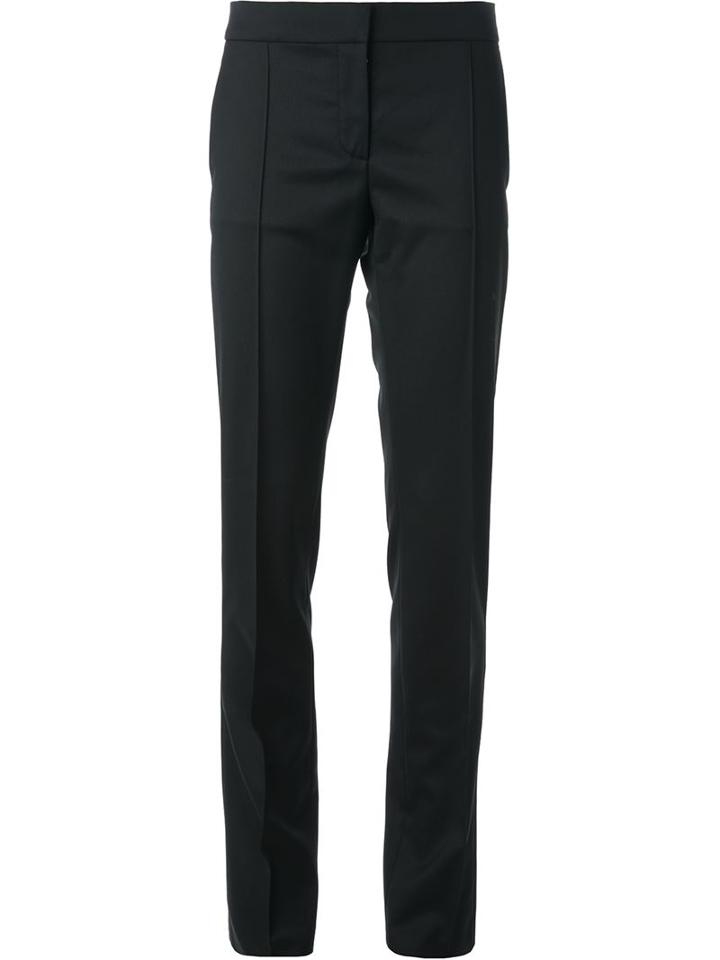 Stella Mccartney Straight Leg Trousers, Women's, Size: 38, Black, Wool