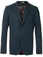 Ps By Paul Smith Two Button Blazer, Men's, Size: 54, Blue, Cotton/viscose