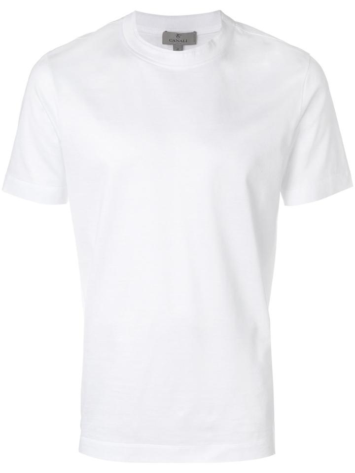 Canali Classic Plain T-shirt - White