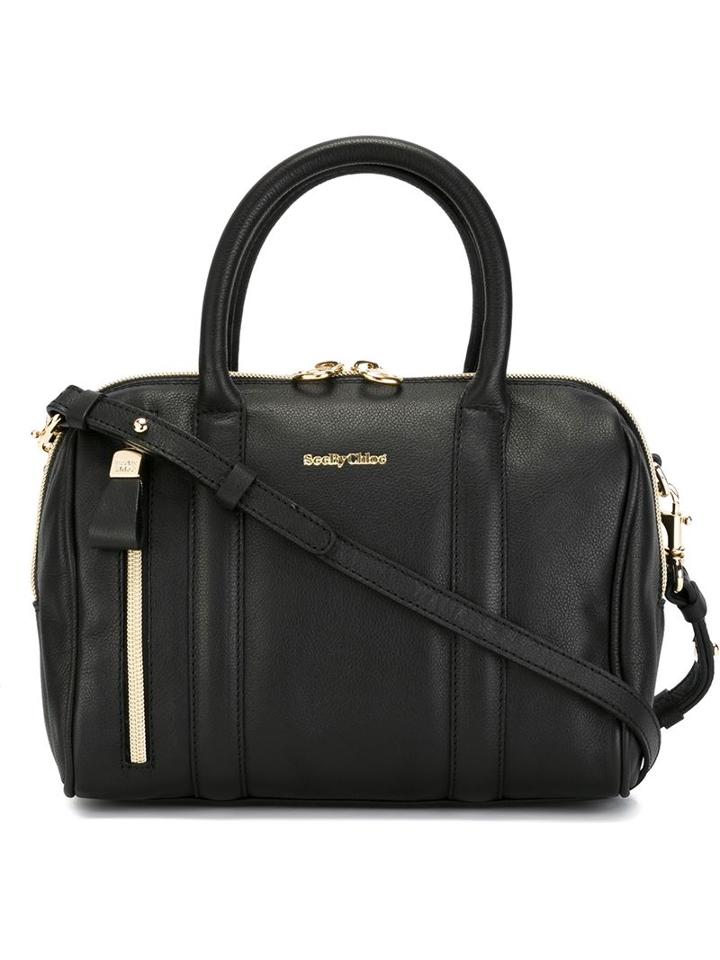 See By Chloé Harriet Tote, Women's, Black, Leather