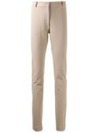 Joseph Zoran Gabardine Straight Leg Trousers - Brown