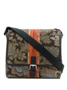 Etro Jacquard Messenger Bag - Green