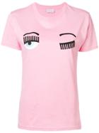 Chiara Ferragni Winking Eye T-shirt - Pink