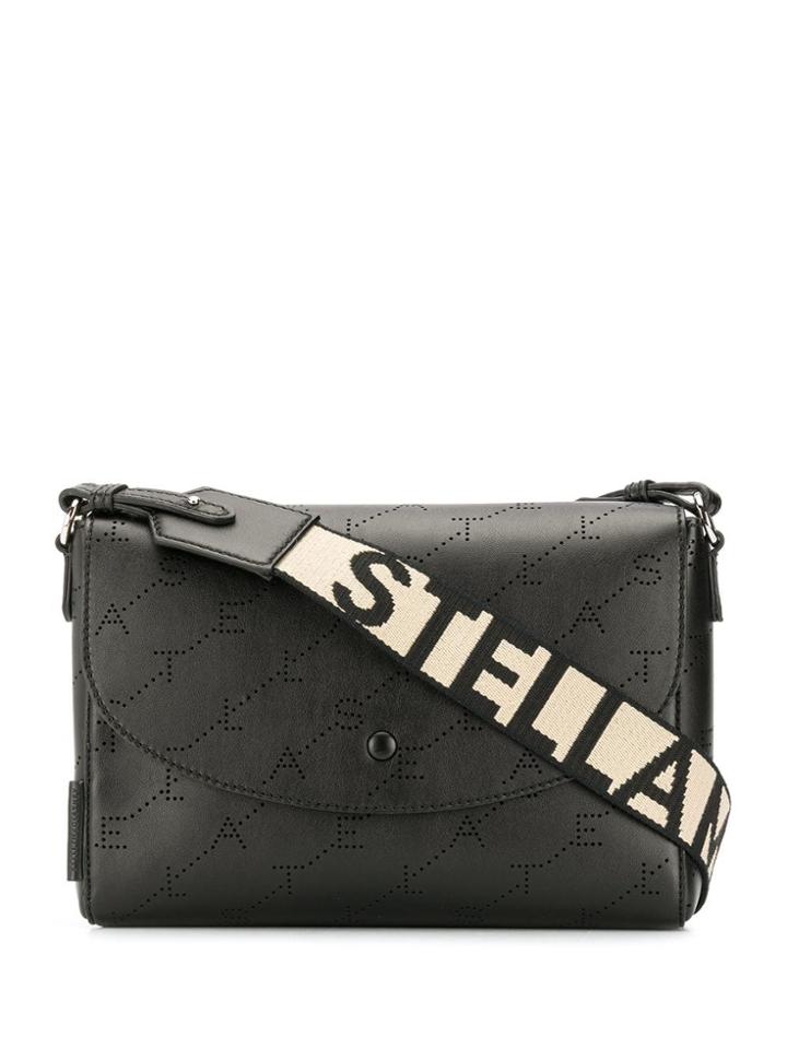 Stella Mccartney Monogram Shoulder Bag - Black