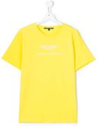 Aston Martin Kids Teen Logo T-shirt - Yellow & Orange