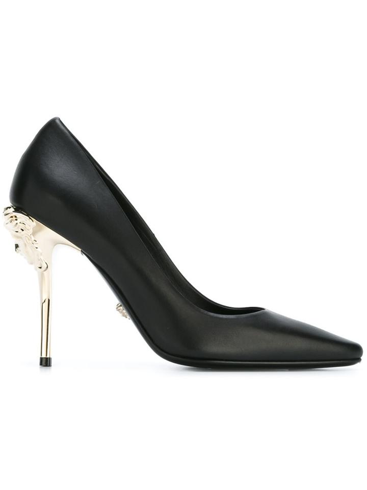 Versace 'palazzo Medusa' Plaque Heel Pumps