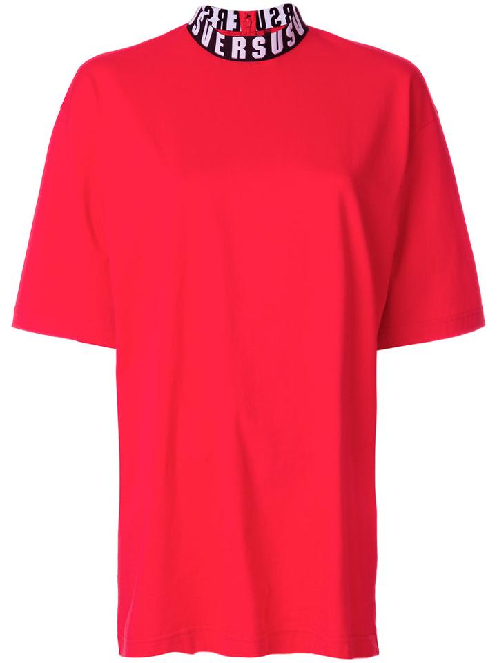 Versus - Versus T-shirt - Women - Cotton - L, Red, Cotton