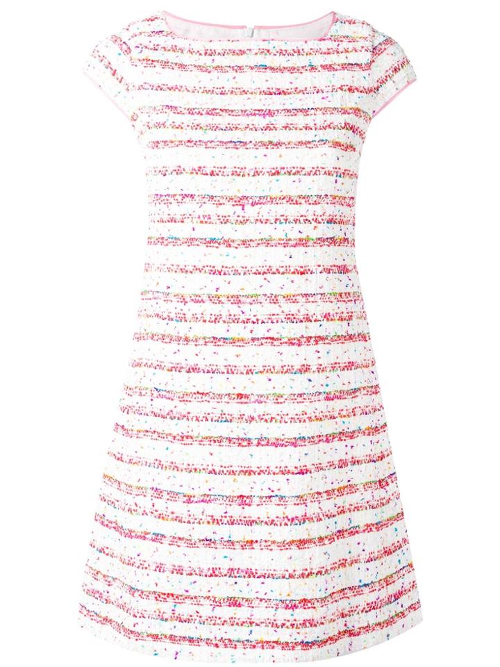 Boutique Moschino Bouclé Mini Dress - Pink & Purple