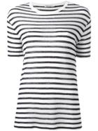 T By Alexander Wang Striped T-shirt - Blue