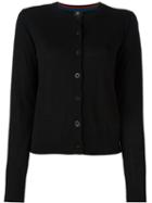Ps By Paul Smith Button Down Cardigan, Women's, Size: Large, Black, Merino