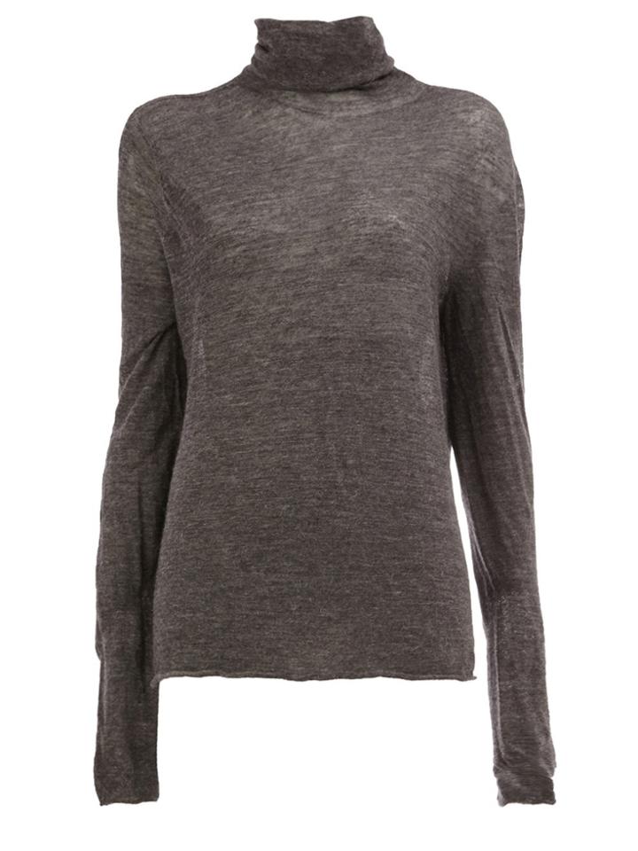 Lost & Found Ria Dunn High Neck Jersey - Grey