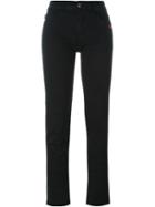 Love Moschino Slim Fit Jeans, Women's, Size: 30, Black, Cotton/polyester/spandex/elastane