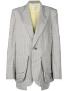 Natasha Zinko Oversized Bag Pocket Jacket - Grey