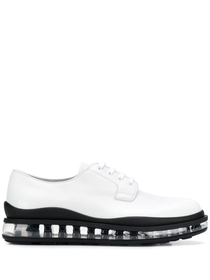 Prada Brogues - White
