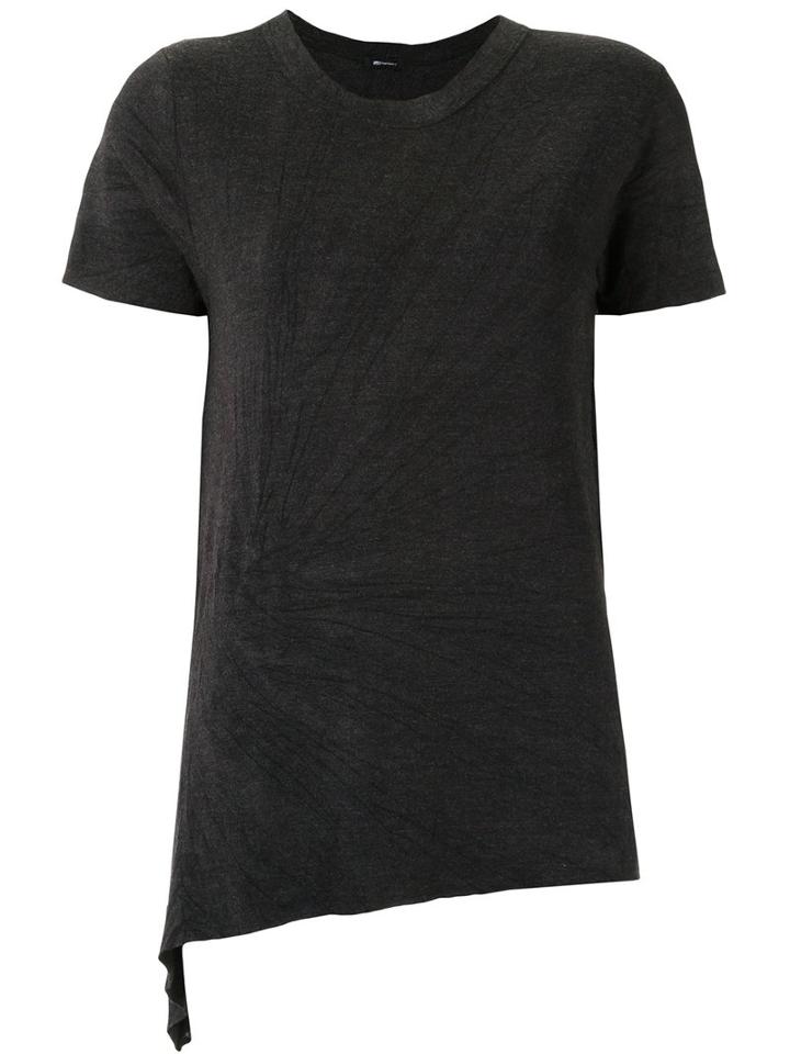 Uma Raquel Davidowicz - Asymmetric Blouse - Women - Polyester/spandex/elastane/viscose - Gg, Black, Polyester/spandex/elastane/viscose