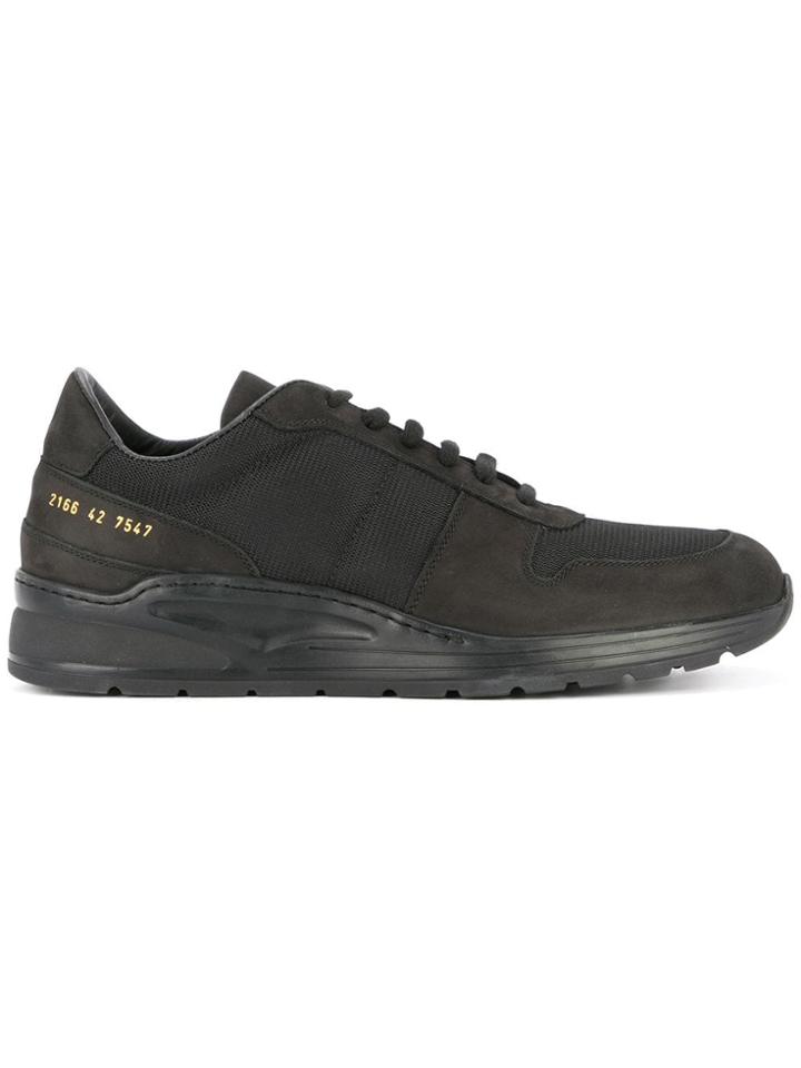 Common Projects New Track Sneakers - Black