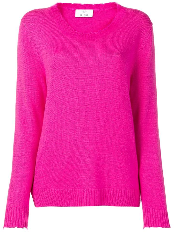 Allude Classic Jumper - Pink