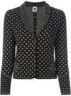M Missoni Shawl Collar Patterned Jacket