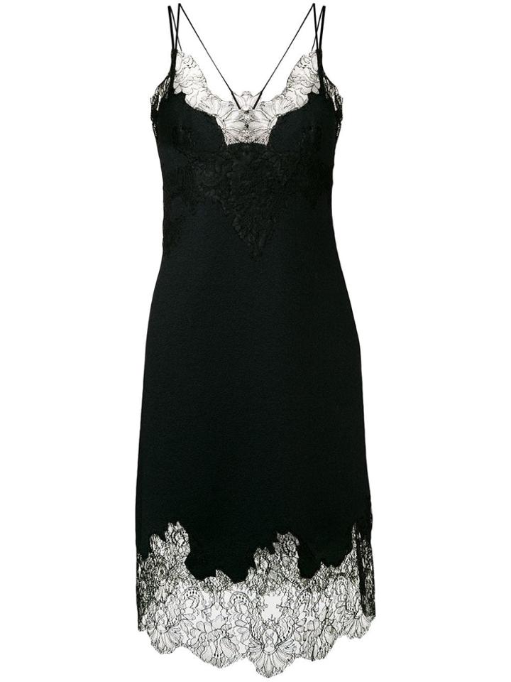 Ermanno Scervino Lace Cami Dress - Black